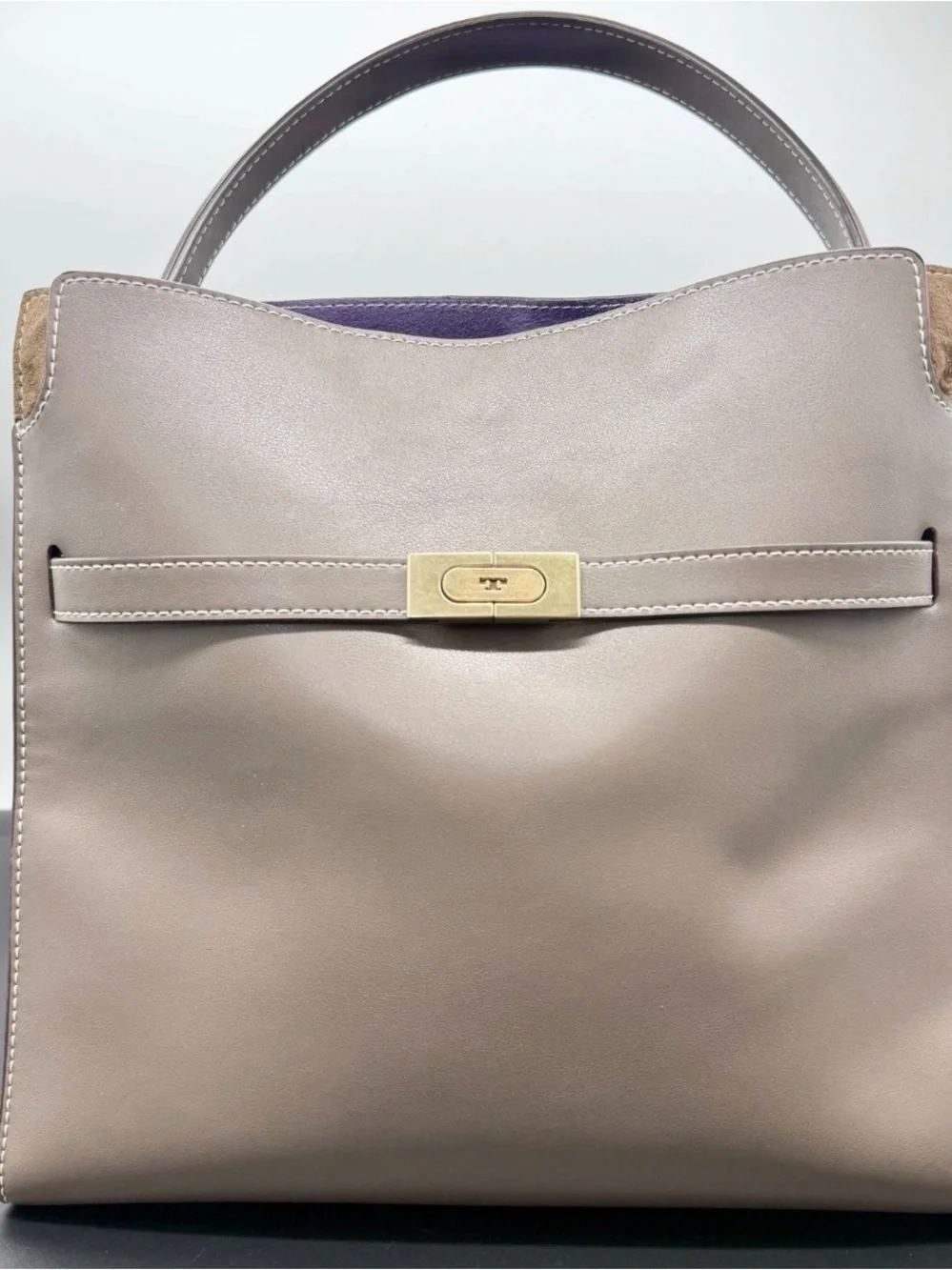 Tory Burch Lee Radziwill Large Double Bag - Clamshell